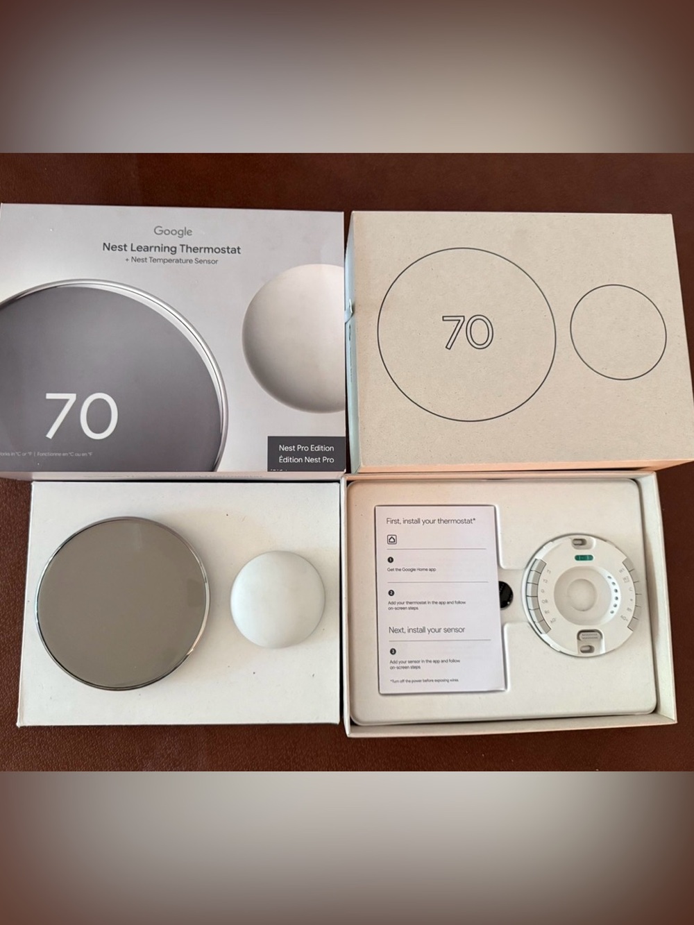 Google Nest Learning Thermostat Pro Edition (4th generation) | NWT